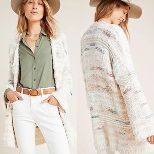 Anthropologie Margo Rainbow Cardigan Sz Small